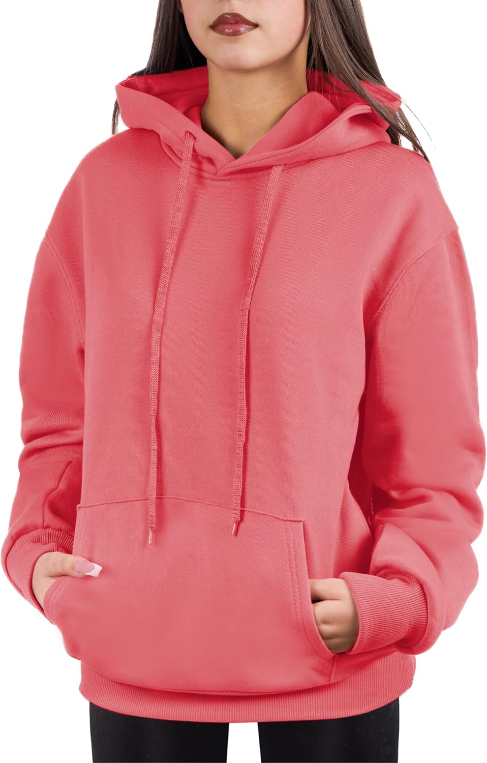 Womens Hoodies Pullover Fleece Sweatshirts Long Sleeve Hoodie With Front Pocket